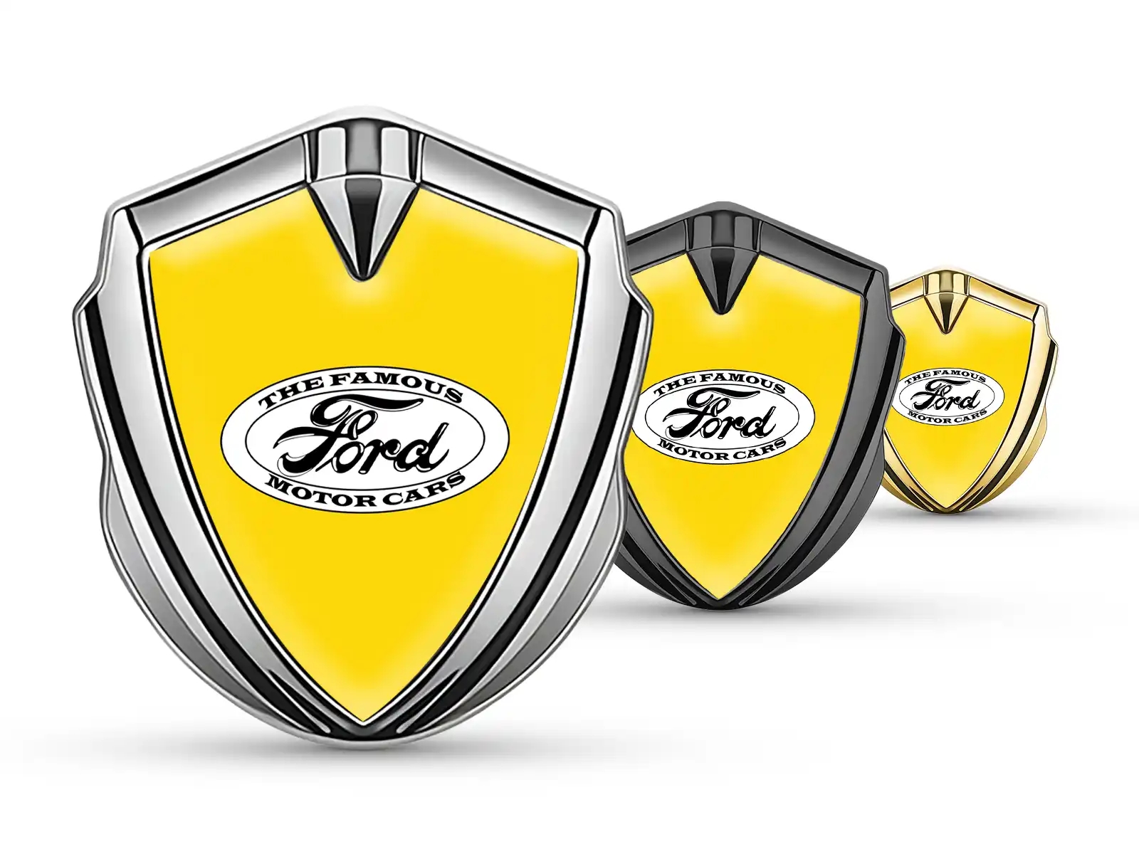 Ford Emblema Abovedado Emblema Duradero Elegante Forma